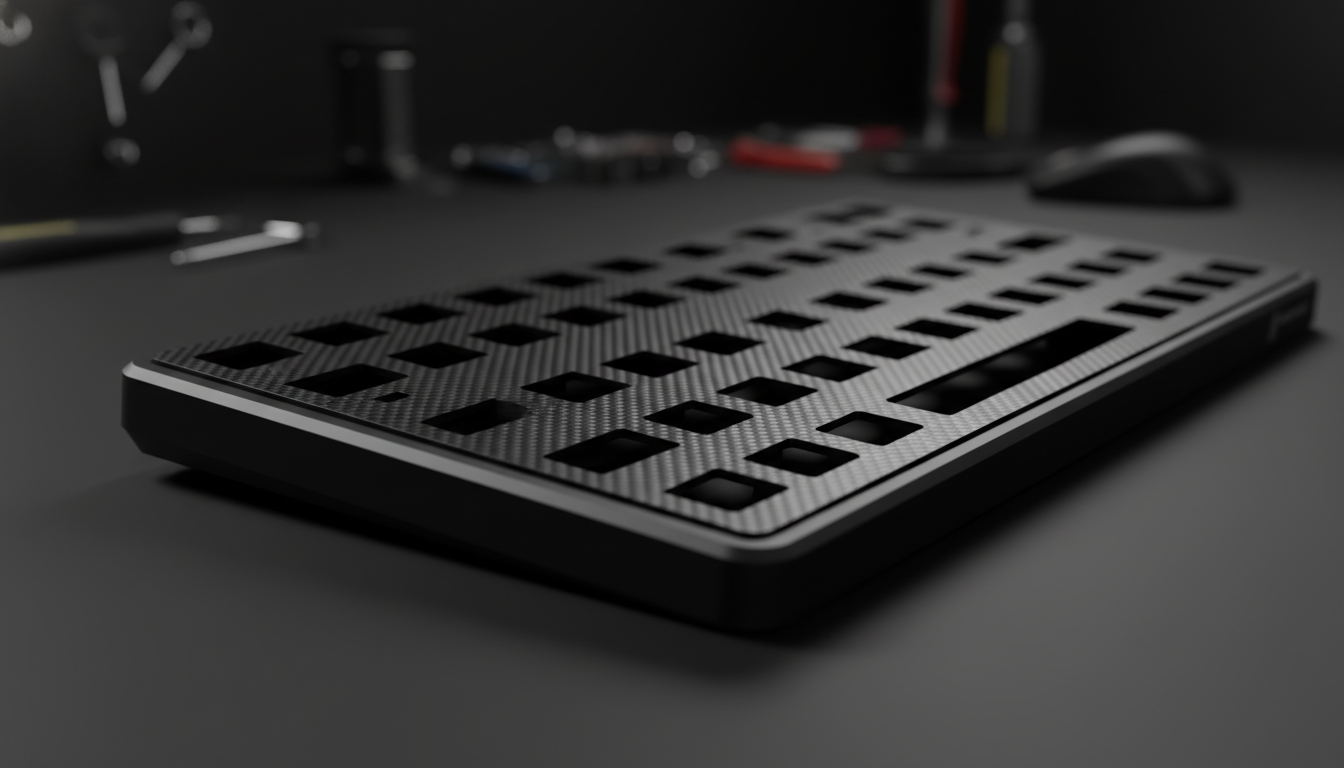 Carbon Fiber Plates: Balancing Stiffness and Weight in Keyboards