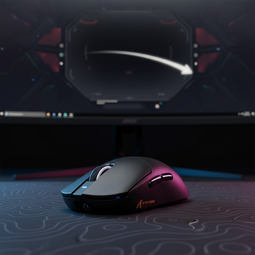 Visual Arc Smoothness: How High Polling Rounds Off Cursor Pathing