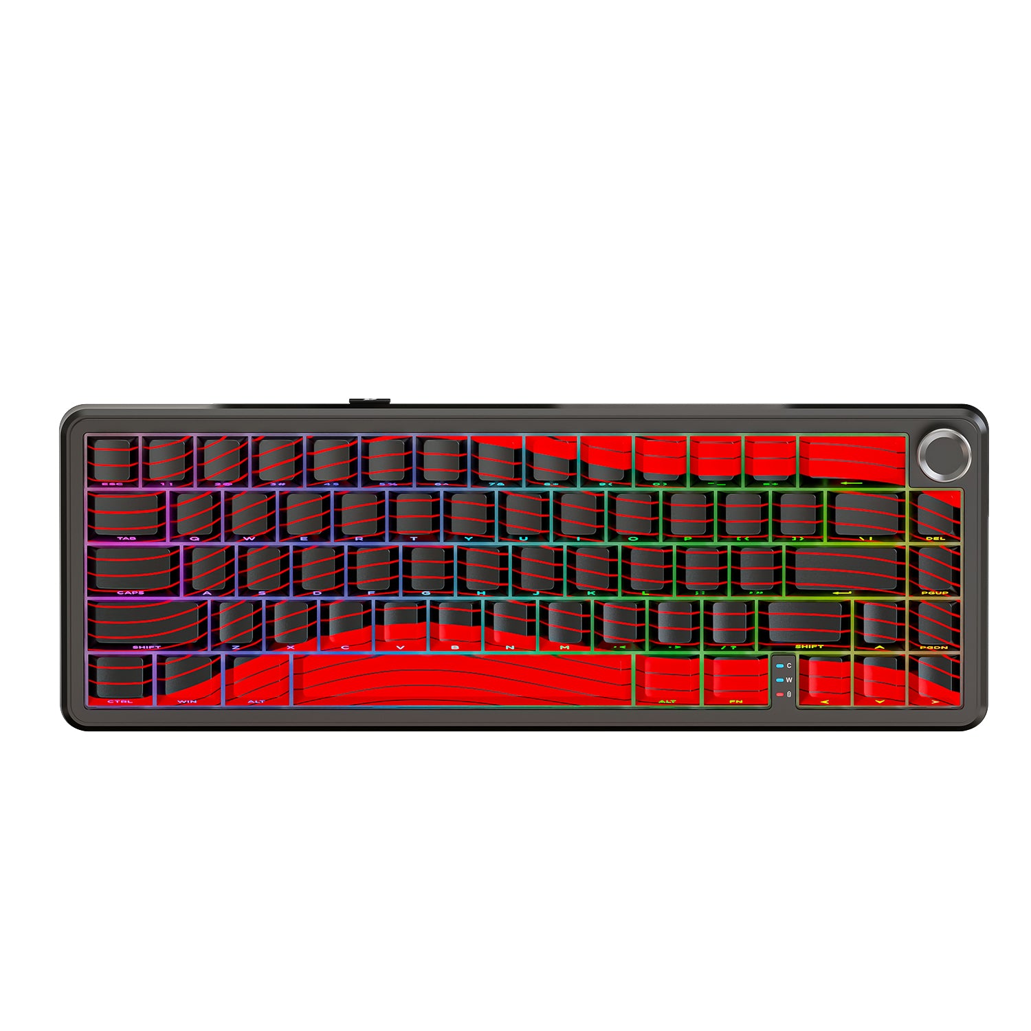 ATTACK SHARK X65PRO HE keyboard with dynamic RGB lighting