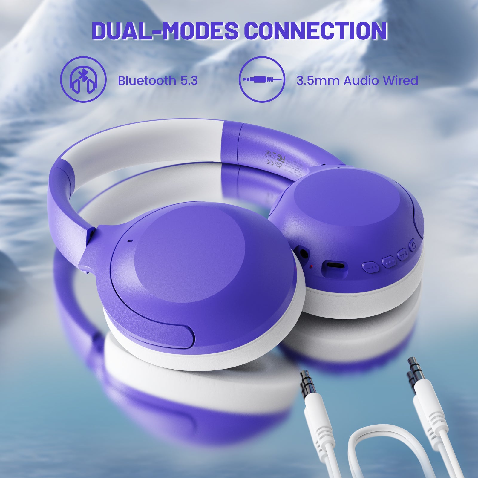 ATTACK SHARK G300 ANC Headphones - Dual Mode Connection