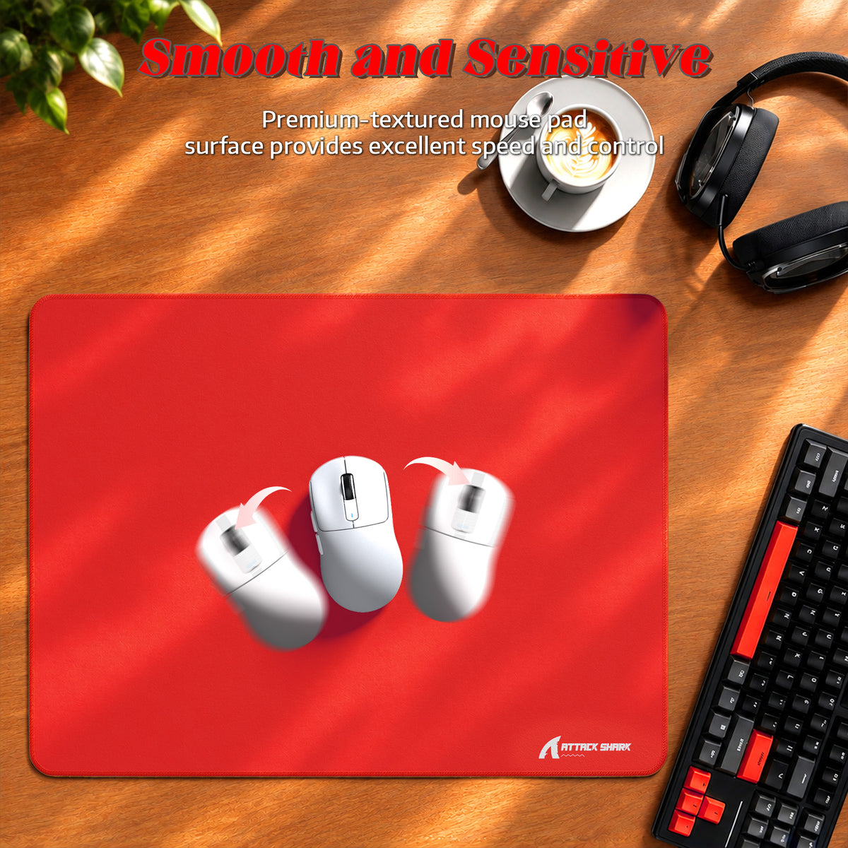 ATTACK SHARK CM02SE eSport Gaming Mousepad (405x305x4 MM)
