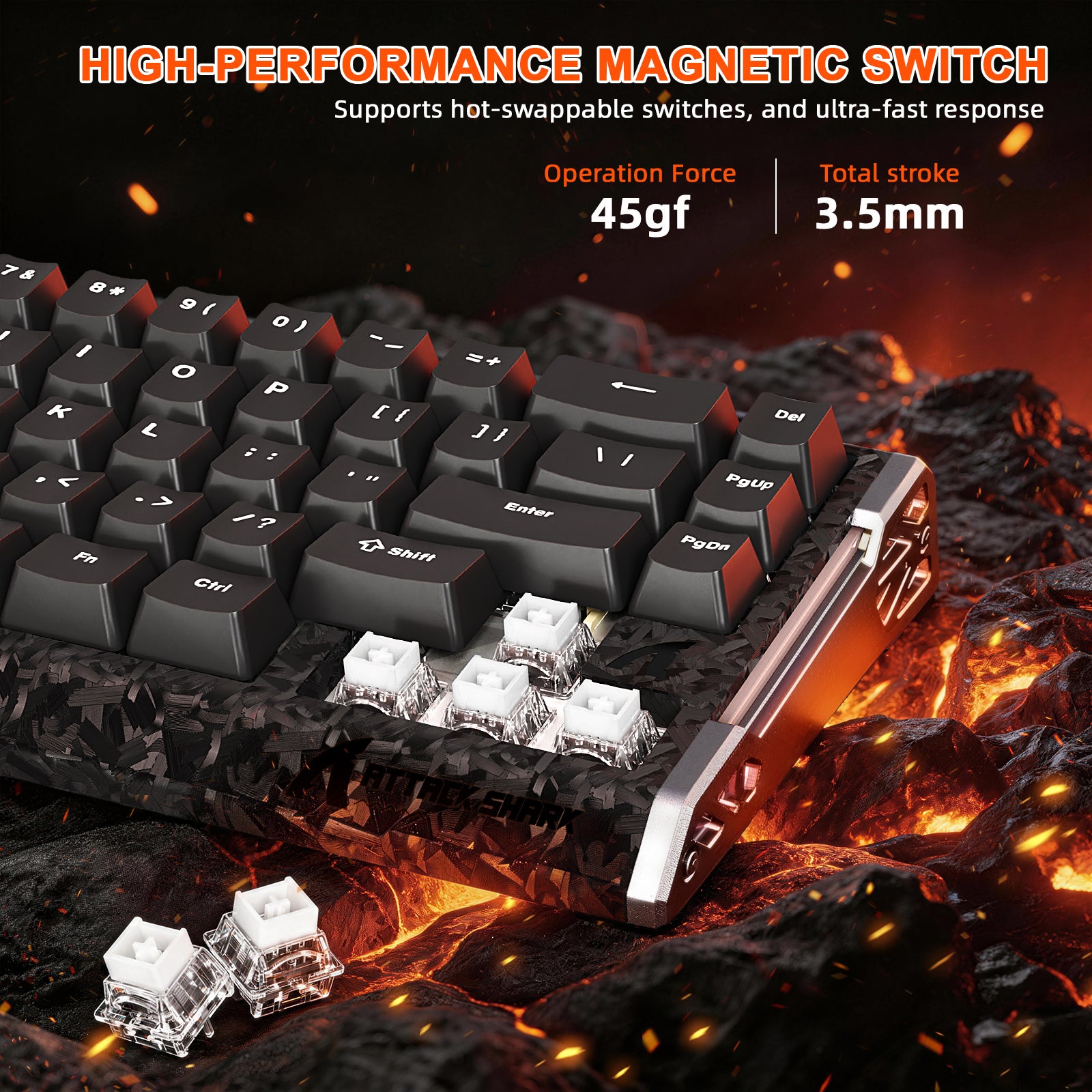 ATTACK SHARK R68 HE & R5 ULTRA Carbon Fiber Gaming Bundle