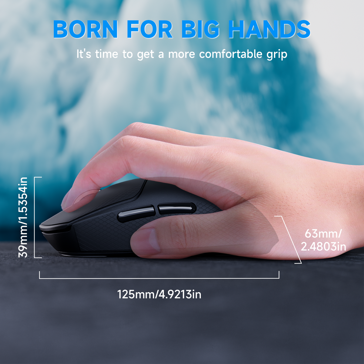 ATTACK SHARK X8 PLUS Tri-mode Wireless Gaming Mouse With C06 ULTRA Cable