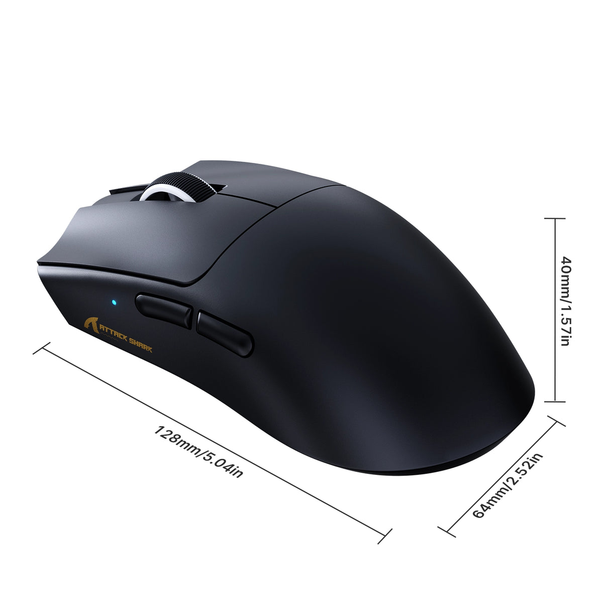 ATTACK SHARK MEGA B2 TMR Magnetic Wireless Gaming Mouse