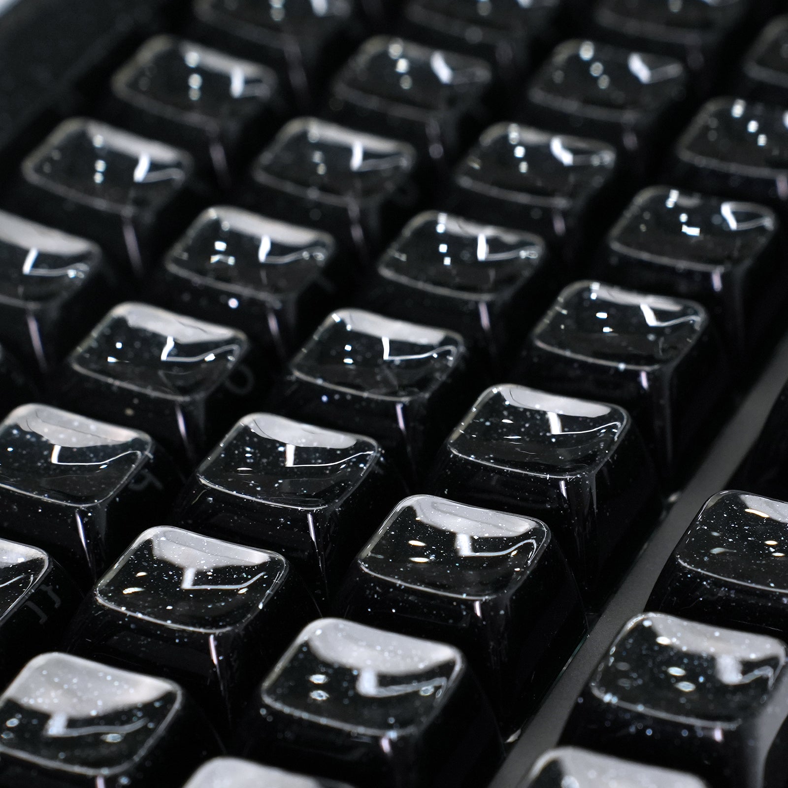 ATTACK SHARK SK03 136 Keys Crystal Keycaps, ASA Profile, ANSI/ISO