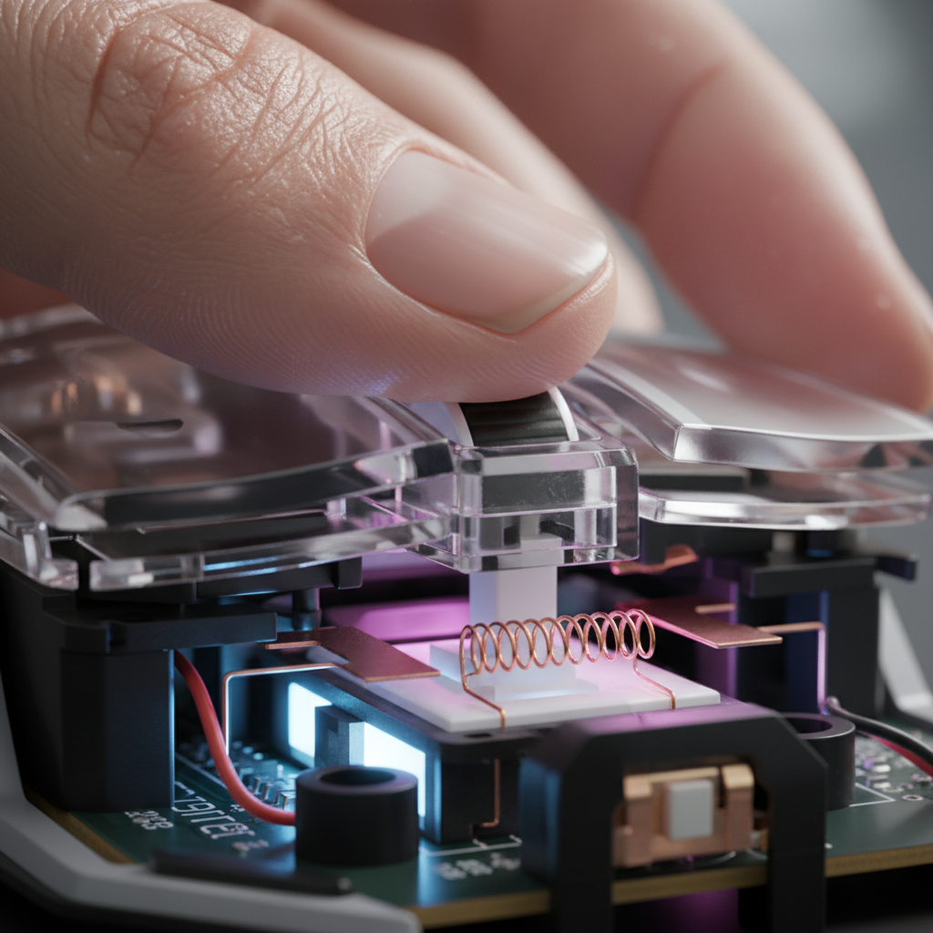 Why Click Resistance Varies Across the Mouse Button Surface