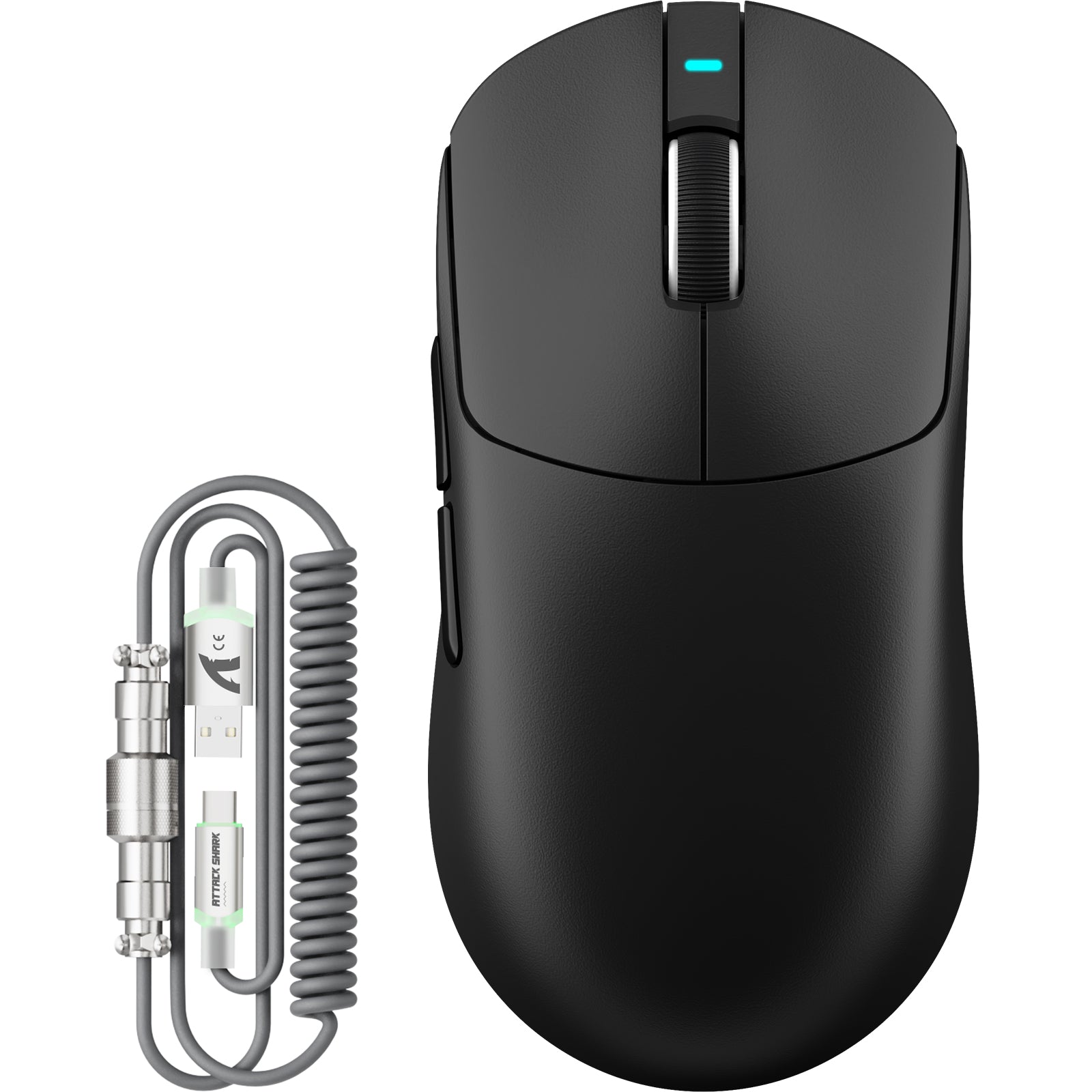 ATTACK SHARK X8PLUS Tri-mode Wireless Gaming Mouse With C06 ULTRA Cable