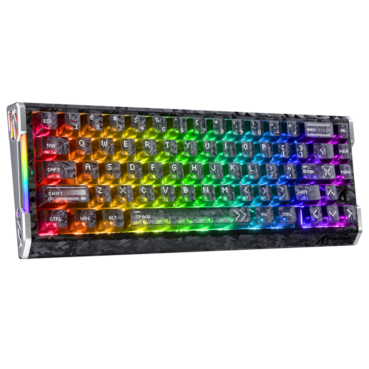 R68 HE Carbon Fiber 60% Keyboard | 8000Hz & 0.005mm RT