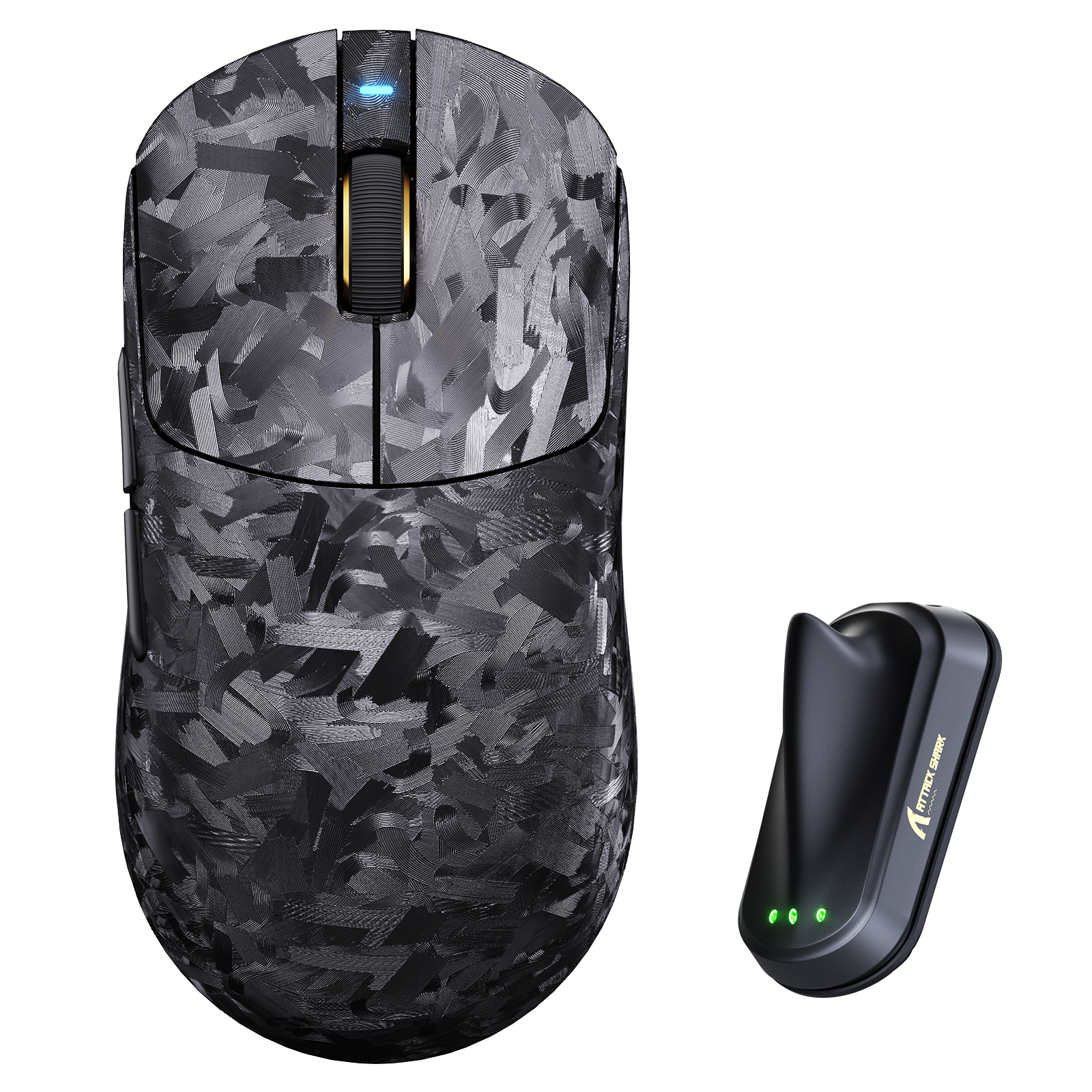 Pre-Order: ATTACK SHARK RS3 ULTRA Carbon Fiber Wireless PAW3955MAX Gaming Mouse