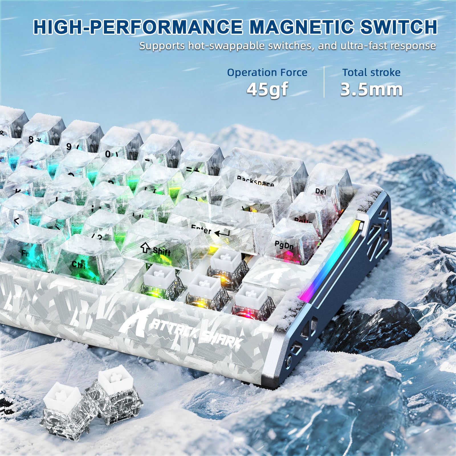 ATTACK SHARK R68 HE & R5 ULTRA Carbon Fiber Gaming Bundle