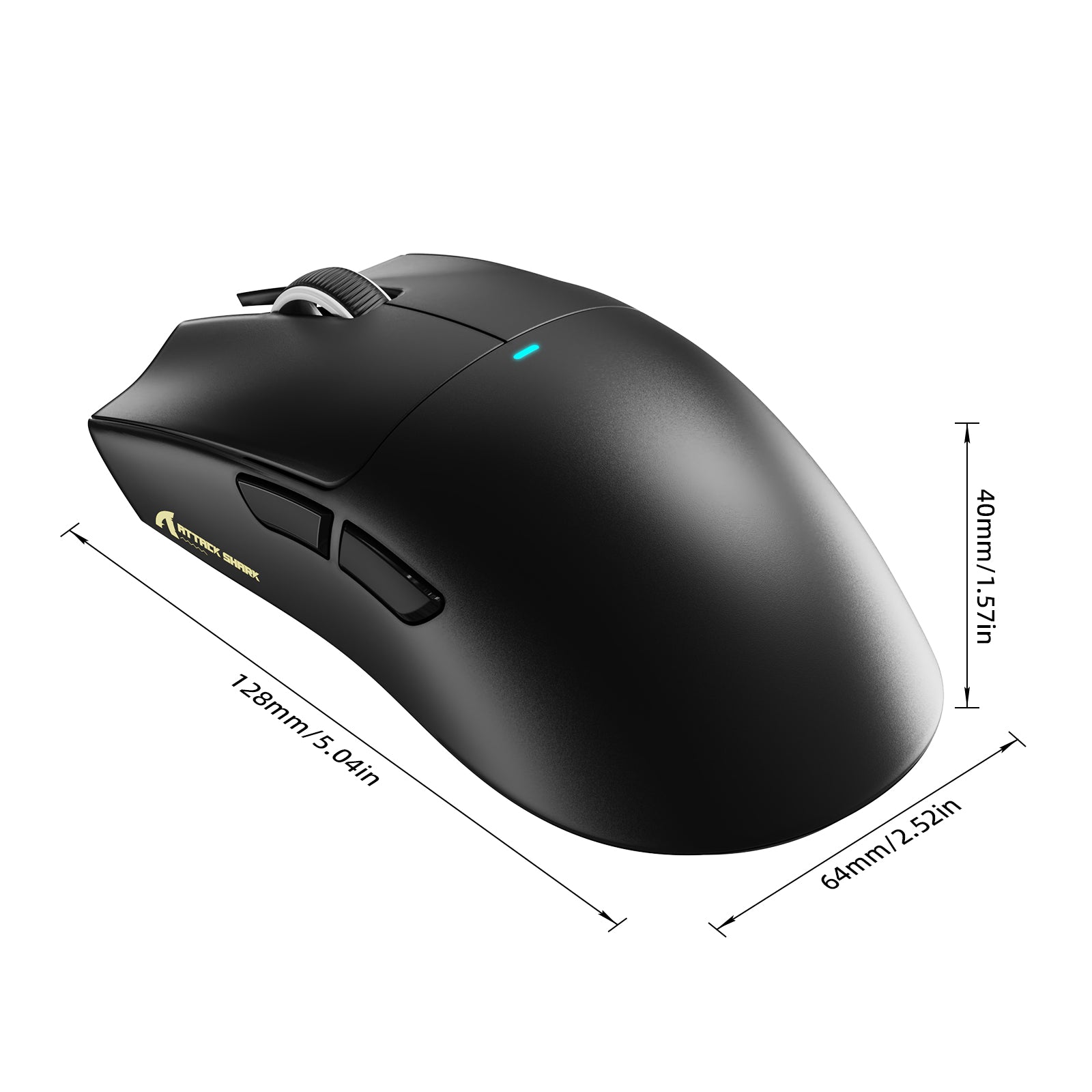 ATTACK SHARK X11 PRO V2 Wireless Gaming Mouse with TFT Display Charging Dock