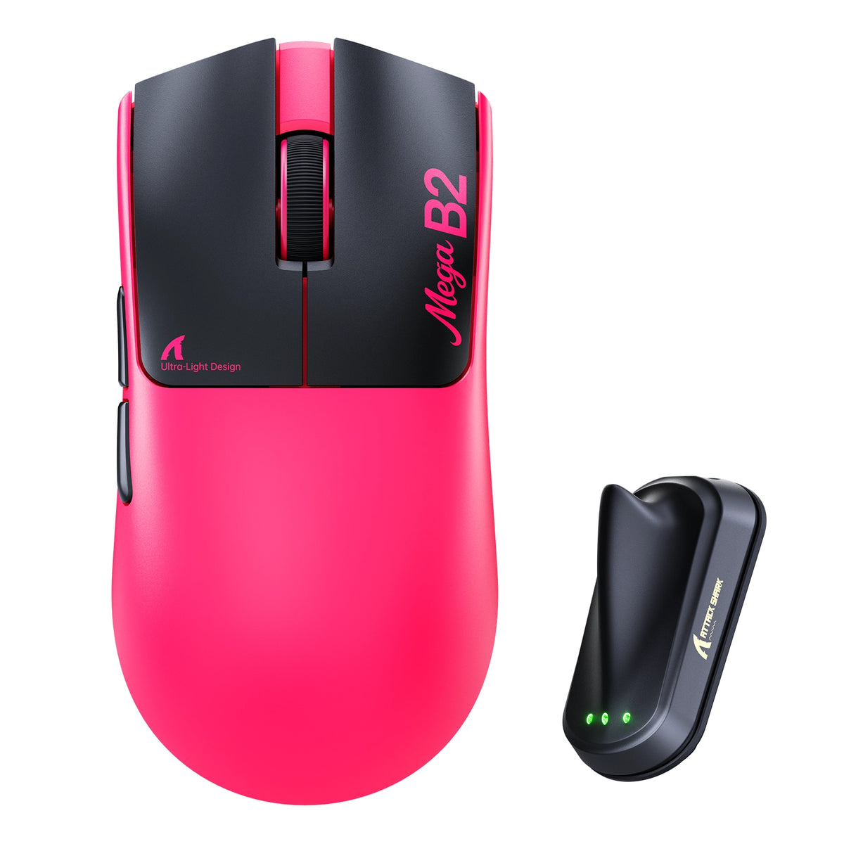 ATTACK SHARK MEGA B2 TMR Magnetic Wireless Gaming Mouse