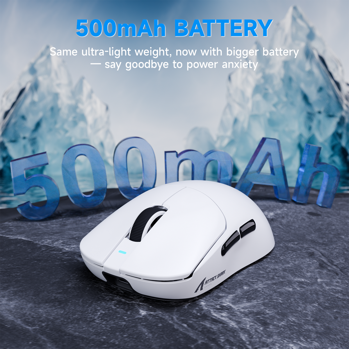 ATTACK SHARK X8 PLUS Tri-mode Wireless Gaming Mouse With C06 ULTRA Cable