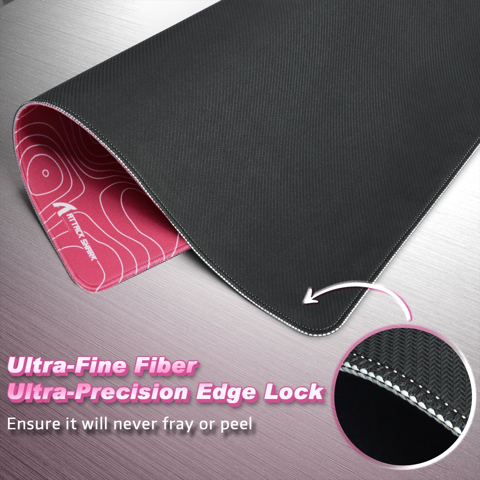 ATTACK SHARK CM02 eSport Gaming Mousepad (450x400x4 MM)