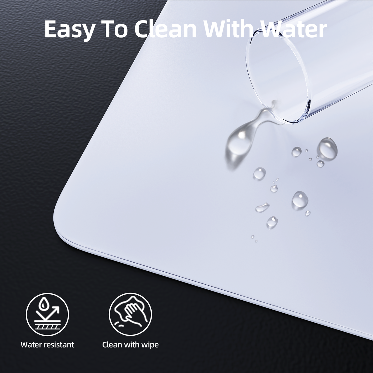 ATTACK SHARK CM05 Tempered Glass Gaming Mouse Pad