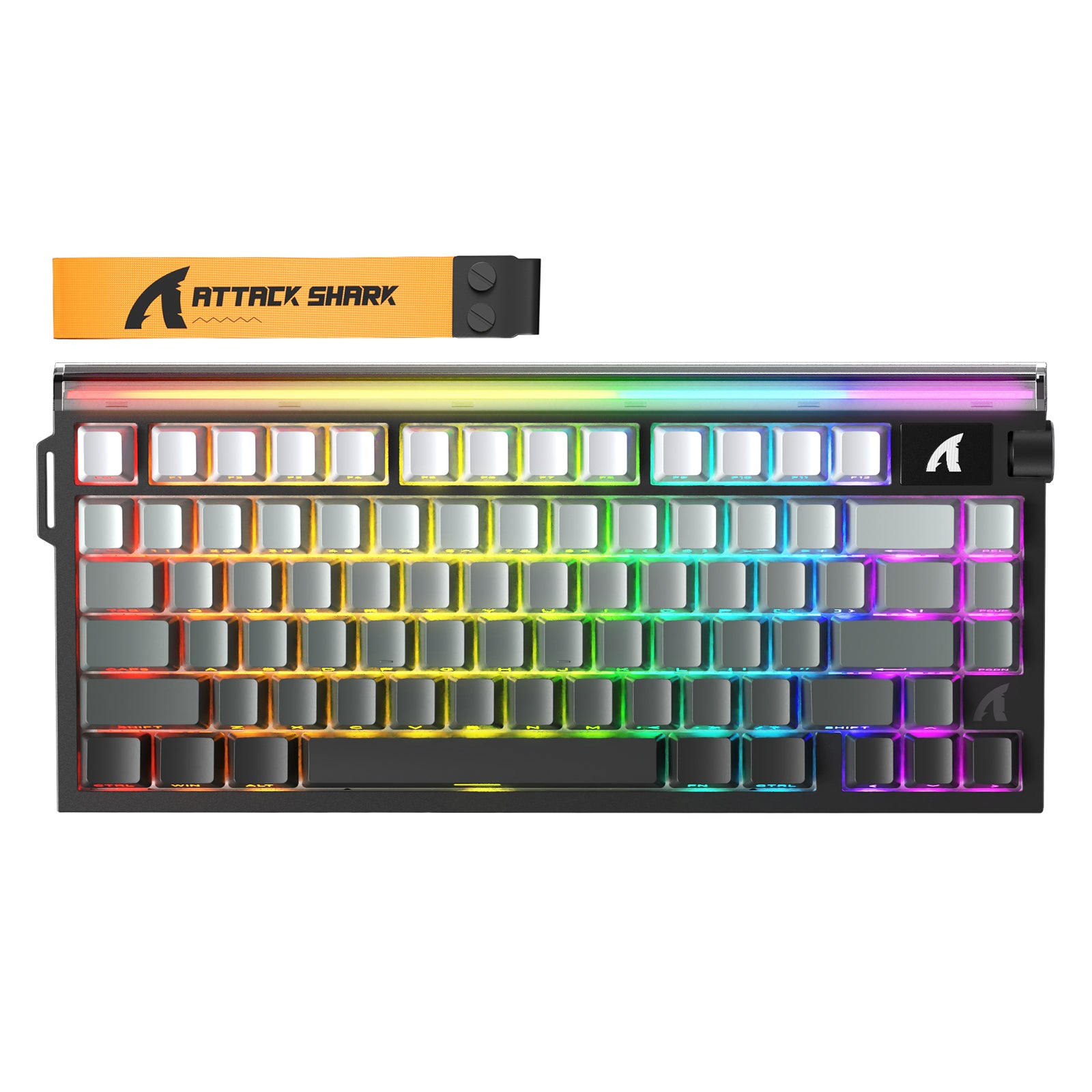 ATTACK SHARK R85 HE Rapid Trigger Keyboard Magnetic Switch with Custom Lightbox